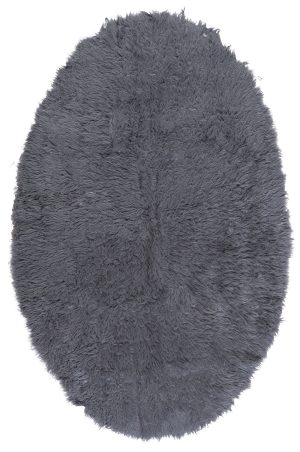 Flokati 59 OVAL Grey