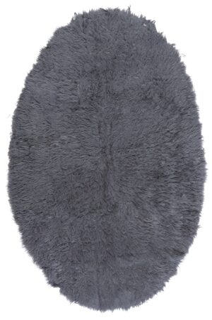 Flokati 59 OVAL Grey